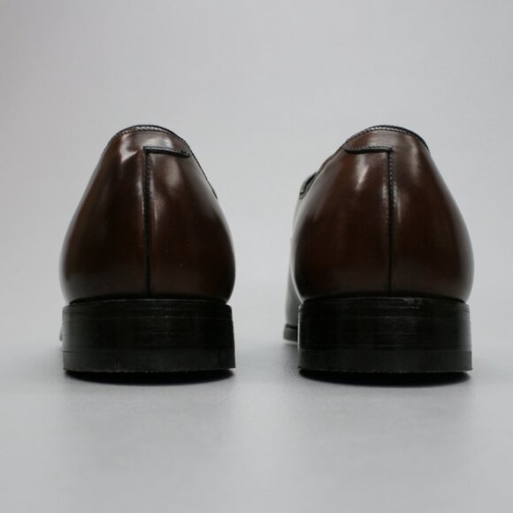 Johnston & Murphy Men\'s 10 Optima/Melton Black Cap-toe Oxford Dress Shoes - USA